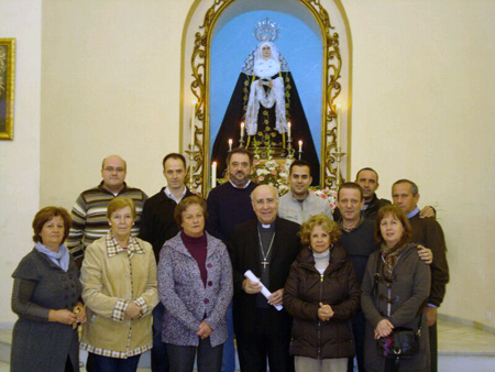 Encuentro con D.José, Obispo de Huelva